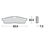 Klocki hamulcowe TRW MCB558SI do Honda ST 1100 A Pan European ABS, ST 1100 A Pan European Jubi ABS w sklepie internetowym MaxMoto.pl