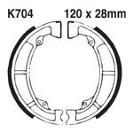 Szczęki hamulcowe EBC K704G do Kawasaki KDX 175 A, KE 125 A, KE 175 D, KE 175 F, KL 250 A, KLX 250 A, KX 125, KX 125 A w sklepie internetowym MaxMoto.pl