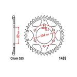 Zębatka tylna stalowa Esjot 50-29018-44, 525/44z do Kawasaki w sklepie internetowym MaxMoto.pl