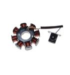 Iskrownik, stator 4T 50cc 8 cewek 3 przewody Inca Sprint 4T w sklepie internetowym MaxMoto.pl