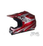 Kaski Mini Enduro 47-48 cm TN 8696 dla dzieci (Czerwony mat) w sklepie internetowym MaxMoto.pl