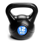 Hantel bitumiczny, odważnik KETTLEBELL 12kg Meteor w sklepie internetowym Asport.pl