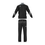 Dres sportowy, treningowy, męski: bluza + spodnie SERENO 14 Adidas Rozmiar: S Kolor: zielono-czarny w sklepie internetowym Asport.pl