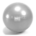 Piłka gimnastyczna do ćwiczeń 76cm srebrna Body Sculpture w sklepie internetowym Asport.pl