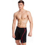 Kąpielówki męskie, przedłużone nogawki BLAKE REVO Aqua-Speed Rozmiar: XL Kolor: czarno-czerwony w sklepie internetowym Asport.pl