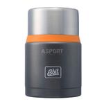 Termos na żywność, ze stali nierdzewnej FOOD JUG 750ml dark grey/orange Esbit w sklepie internetowym Asport.pl