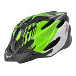 Kask ochronny, rowerowy, na rolki, z daszkiem VOYAGER SHINY GREEN/BLACK Axer Rozmiar: 56-58 w sklepie internetowym Asport.pl