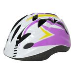 Kask dziecięcy, ochronny, rowerowy, na rolki COOL HEX PURPLE Rozmiar: 48-52 w sklepie internetowym Asport.pl