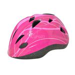 Kask dziecięcy, ochronny, rowerowy, na rolki COOL FULL PINK Rozmiar: 52-56 w sklepie internetowym Asport.pl