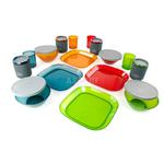 Zestaw naczyń turystycznych, 4-osobowy INFINITY 4 PERSON DELUXE TABLESET GSI w sklepie internetowym Asport.pl