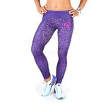 Legginsy damskie, do tańca, na zumbę FANCY 2skin Rozmiar: XL Kolor: czarny w sklepie internetowym Asport.pl