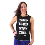 Koszulka damska, top, taniec, fitness STAY COOL 2skin Rozmiar: S Kolor: czarny w sklepie internetowym Asport.pl