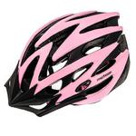 Kask damski, rowerowy, szosowy, na rolki MV29 pink/black Meteor Rozmiar: 55-58 w sklepie internetowym Asport.pl