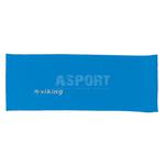 Opaska na głowę do biegania, ćwiczeń, elastyczna niebieska Viking w sklepie internetowym Asport.pl