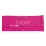 Opaska na głowę do biegania, ćwiczeń, elastyczna różowa Viking w sklepie internetowym Asport.pl