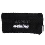 Opaska zimowa Windstopper, 50% wełna 0217 czarna Viking w sklepie internetowym Asport.pl