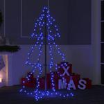 VidaXL Ozdoba świąteczna LED w kształcie choinki, 160 LED, 78x120 cm w sklepie internetowym SaleDay.pl