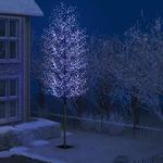 VidaXL Drzewko świecące na niebiesko, 2000 LED, kwiat wiśni, 500 cm w sklepie internetowym SaleDay.pl