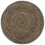 VidaXL Ręcznie wykonany dywanik, juta, czarno-brązowy, 180 cm w sklepie internetowym SaleDay.pl