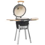 VidaXL Ceramiczny grill Kamado z wędzarnią, 81 cm w sklepie internetowym SaleDay.pl