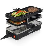 Tristar Grill raclette dla 2 osób, RA-2741, 400 W, 23,8x10,4cm, czarny w sklepie internetowym SaleDay.pl