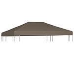 VidaXL Zadaszenie do altany, 310 g/m², 3 x 3 m, kolor taupe w sklepie internetowym SaleDay.pl