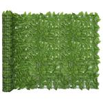 VidaXL Parawan balkonowy, zielone liście, 500x150 cm w sklepie internetowym SaleDay.pl