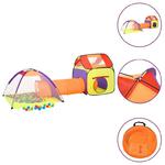 VidaXL Namiot do zabawy dla dzieci, kolorowy, 338x123x111 cm w sklepie internetowym SaleDay.pl