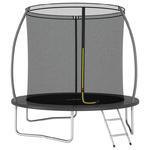 VidaXL Trampolina z akcesoriami, okrągła, 244x55 cm, 100 kg w sklepie internetowym SaleDay.pl