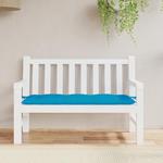 VidaXL Poduszka na ławkę ogrodową, jasnoniebieska 120x50x7 cm, tkanina w sklepie internetowym SaleDay.pl