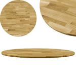 VidaXL Okrągły blat do stolika z litego drewna dębowego, 23 mm, 500 mm w sklepie internetowym SaleDay.pl