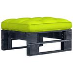 VidaXL Ogrodowy stołek z palet, impregnowane na czarno drewno sosnowe w sklepie internetowym SaleDay.pl