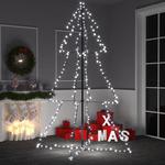 VidaXL Ozdoba świąteczna w kształcie choinki, 240 LED, 118x180 cm w sklepie internetowym SaleDay.pl