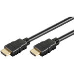 Kabel HDMI Goobay 1.4 Gold Black 3m w sklepie internetowym sklepsatelitarny.pl