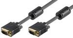 Kabel VGA Goobay M/M Gold czarny - 30m w sklepie internetowym sklepsatelitarny.pl