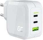 ŁADOWARKA SIECIOWA Green Cell POWERGAN 65W 2xUSB-C 1xUSB-A CHARGC08W w sklepie internetowym sklepsatelitarny.pl