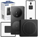 Aqara Smart Video Doorbell G4 Czarny | Wideodomofon | Dzwonek do drzwi, Kamera monitoring, Apple Homekit w sklepie internetowym sklepsatelitarny.pl