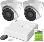 Zestaw monitoringu Hilook by Hikvision 2 kamer IP IPCAM-T2 1TB dysk w sklepie internetowym sklepsatelitarny.pl