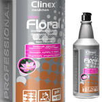 Płyn do mycia podłóg bez smug połysk zapach CLINEX Floral - Blush 1L w sklepie internetowym Hurtownia Przemysłowa