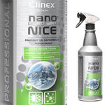 Płyn środek do dezynfekcji odgrzybiania klimatyzacji i wentylacji CLINEX Nano Protect Silver Nice 1L w sklepie internetowym Hurtownia Przemysłowa