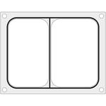 Matryca forma do zgrzewarek MCS na tackę dwudzielną 227x178 mm - Hendi 805466 w sklepie internetowym Hurtownia Przemysłowa