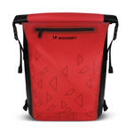 Wodoodporny plecak na bagażnik rowerowy torba rowerowa 2w1 23l czerwony w sklepie internetowym Hurtownia Przemysłowa