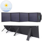 Ładowarka solarna słoneczna 100W składana USB-C 2xUSB PD QC czarna w sklepie internetowym Hurtownia Przemysłowa