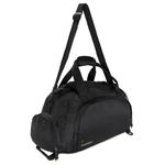 Torba sportowa podróżna plecak bagaż podręczny 40x20x25cm czarny w sklepie internetowym Hurtownia Przemysłowa