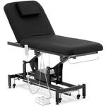 Łóżko stół kosmetyczny do masażu elektryczny 2 silniki 200 kg LYON - czarny w sklepie internetowym Hurtownia Przemysłowa