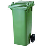 Pojemnik kosz kubeł na odpady śmieci EUROPLAST 80L zielony w sklepie internetowym Hurtownia Przemysłowa