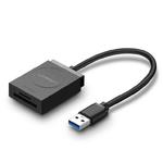 Czytnik kart pamięci SD / micro SD wtyczka USB 3.0 15cm - czarny w sklepie internetowym Hurtownia Przemysłowa