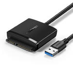 Kabel Adapter do dysku HDD i SSD SATA 2.5'' / 3.5'' USB 3.0 do 12TB - czarny w sklepie internetowym Hurtownia Przemysłowa