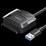 Kabel Adapter do dysku HDD i SSD SATA 2.5'' / 3.5'' USB 3.0 do 4TB - czarny w sklepie internetowym Hurtownia Przemysłowa