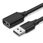 Przedłużacz do kabla przewodu USB 1m czarny w sklepie internetowym Hurtownia Przemysłowa